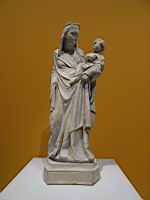 Statue, Vierge a l'Enfant (par Giovanni Pisano, v 1315, Marbre)